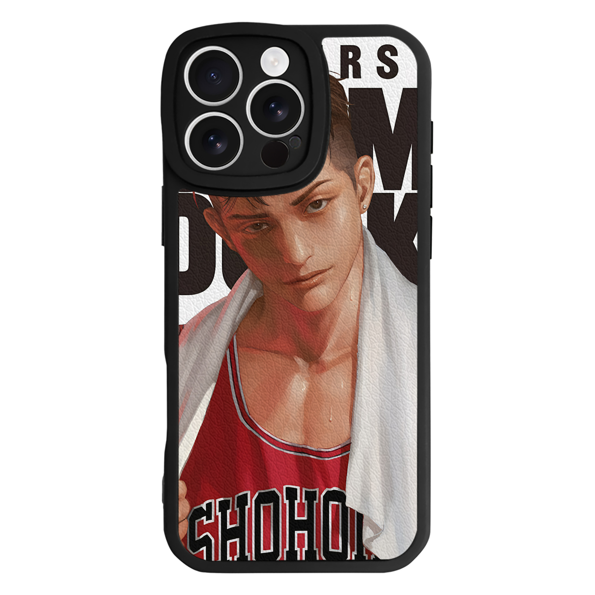 （画像用） SLAM DUNK／スラムダンク 【iPhone 16シリーズ対応】シリコンスマホケース（レザー調） 材質：シリコン